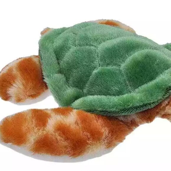 NEW Wild Republic Ecokins 8" Sea Turtle Plush Toy Stuffed Animal - Picture 2 of 5
